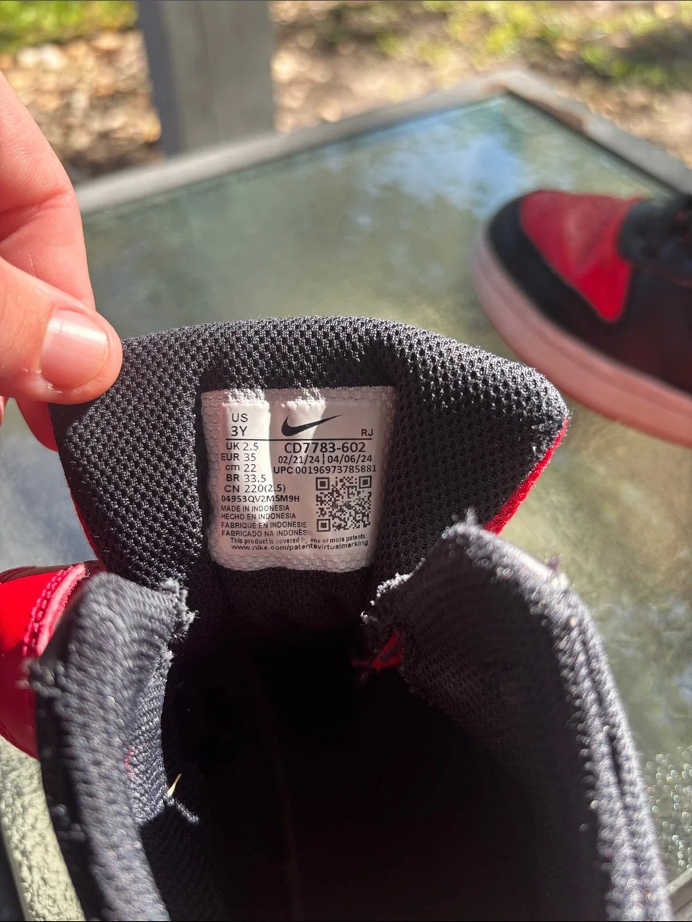 Nike Court Borough Mid 2 kids’ high-tops Size 3Y